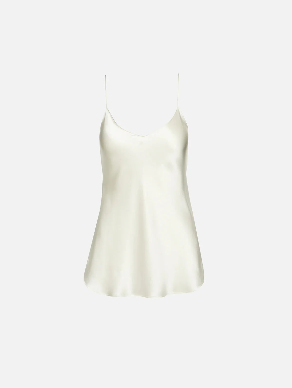 Nili lotan Isabella Silk Cami in Ivory Glow - Size Large