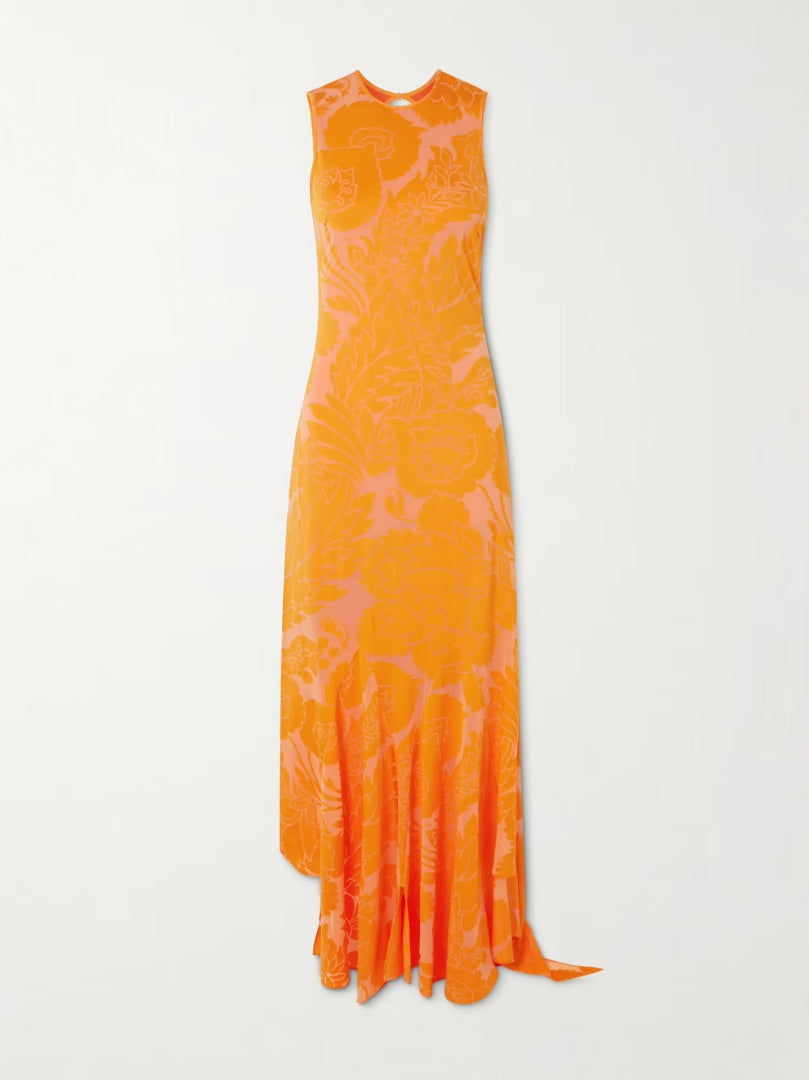 Etro Jacquard Maxi Dress S