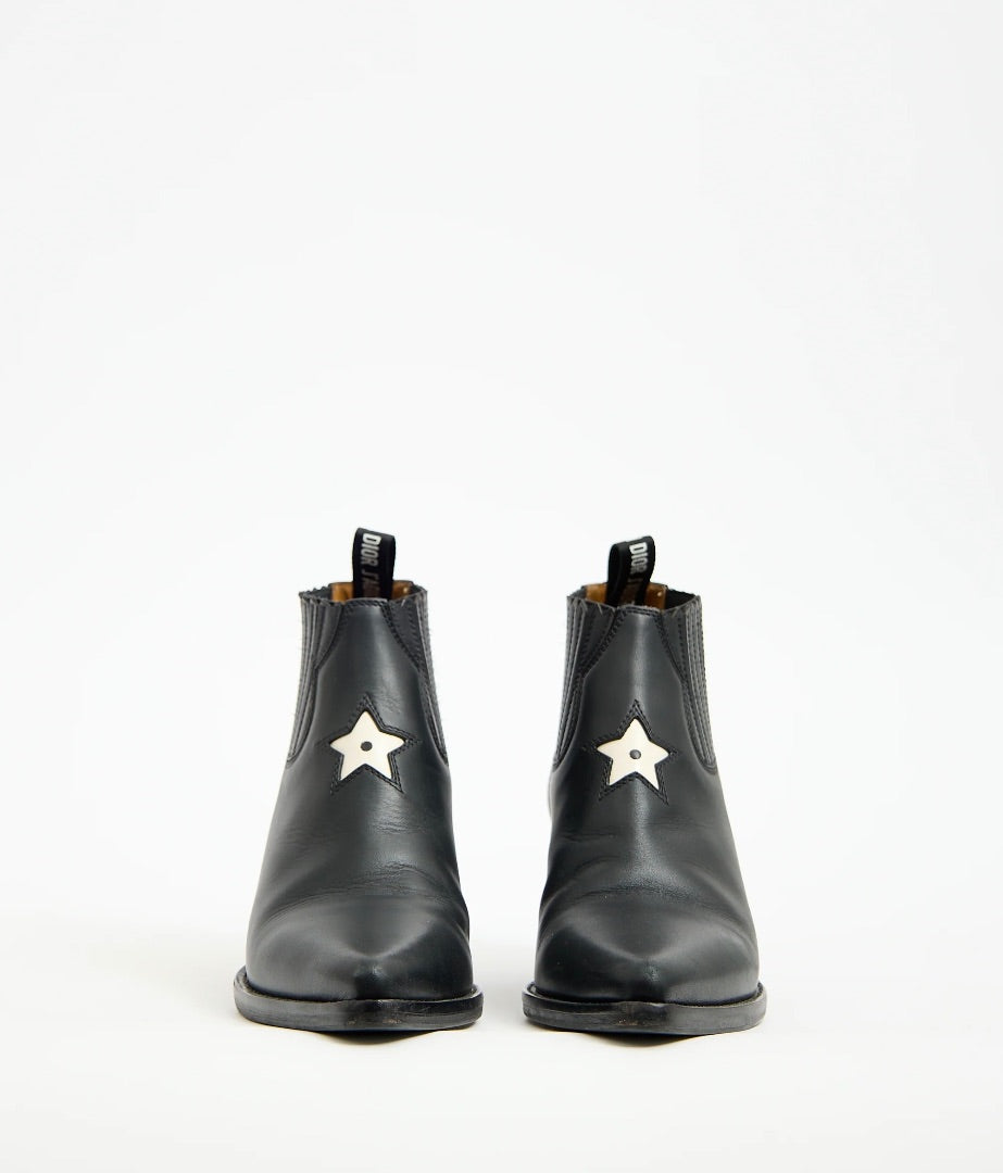 Christian Dior Leather LA boot 37.5
