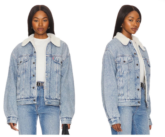 Levis 90’s Sherpa Trucker Jacket M