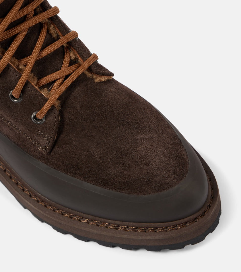 Le Monde Beryl Dolomite Boots Brown Suede 38.5 (fit 8)