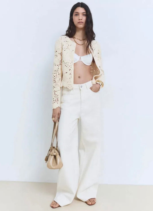 MNG Isabel Crop Cardigan M