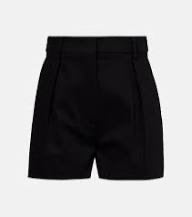 Sportmax Unico cotton Blend Black shorts 4