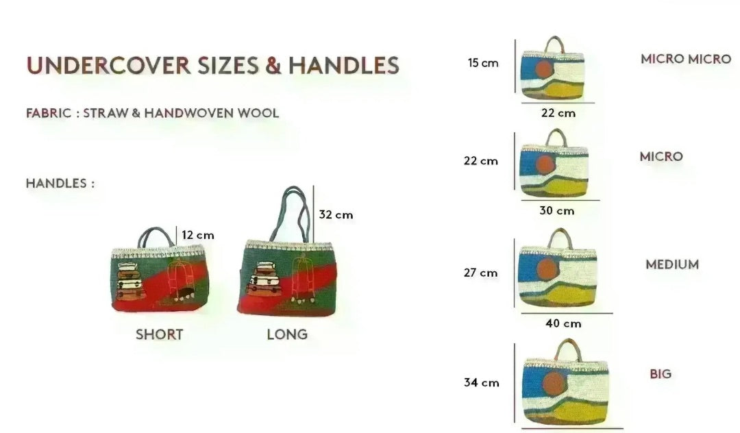 Kilometre Paris Beach Bag Micro Micro