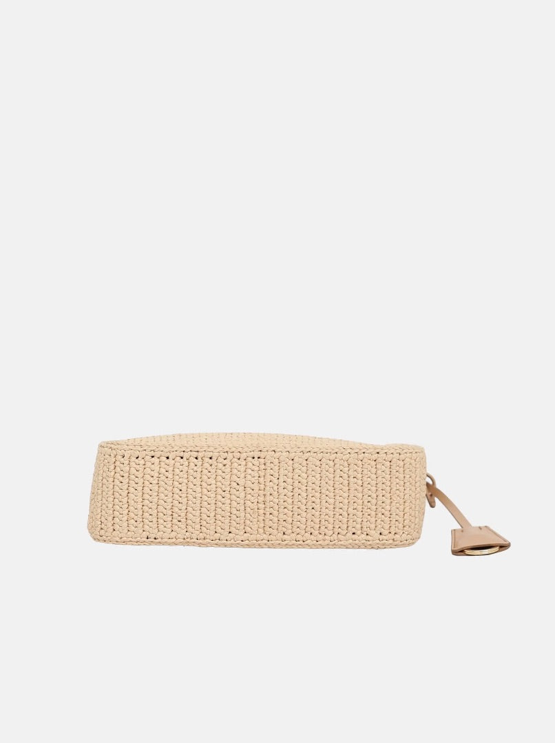 Prada Raffia Re-Edition Shoulder Bag