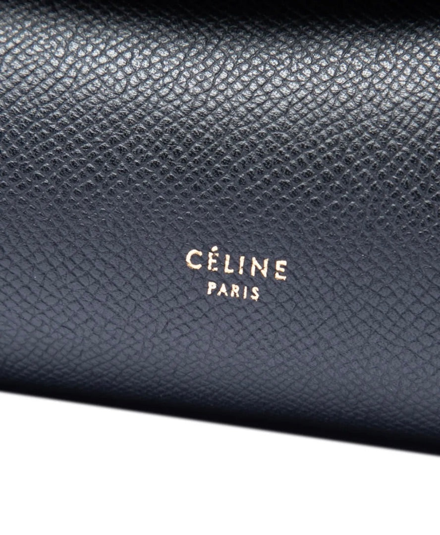 Celine Black Belt Bag