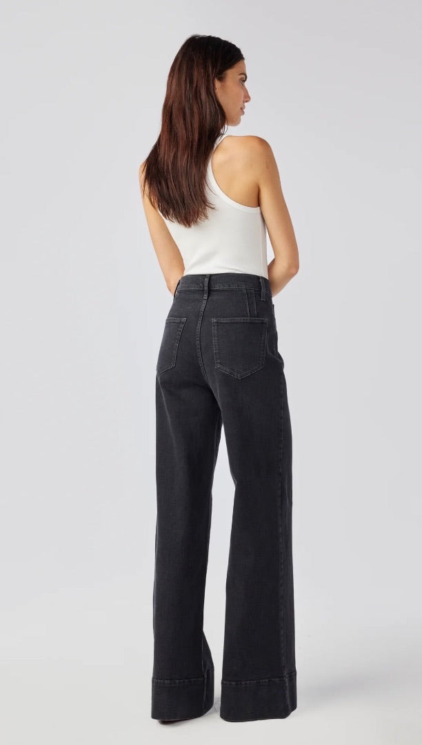 Triarchy Ms. Onassis High Rise Wide Leg Jeans - Size 24 (New Without Tags)