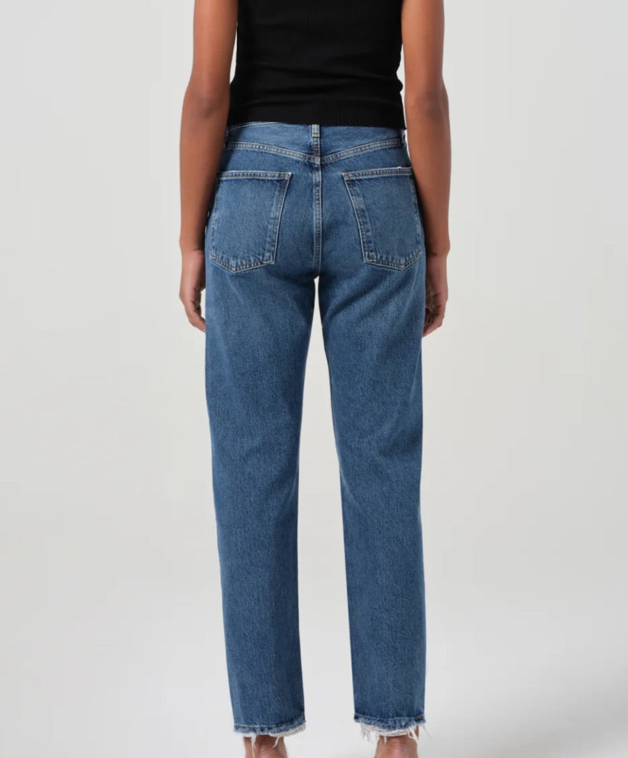 Agolde 90'S PINCH WAIST HIGH RISE STRAIGHT in Range - Size 26