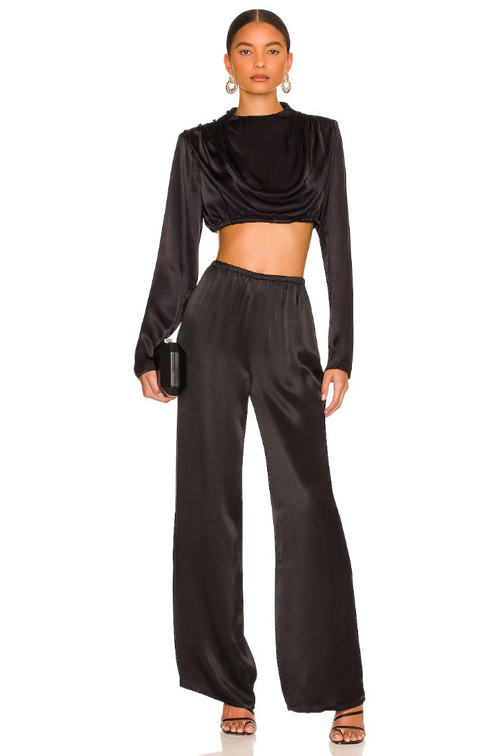 Camila Coelho Chelsie Pants in Black - Size XS (Fits like a Small)