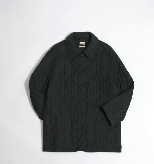Hermes 90's Margiela Black Paddock Coat - Size 42