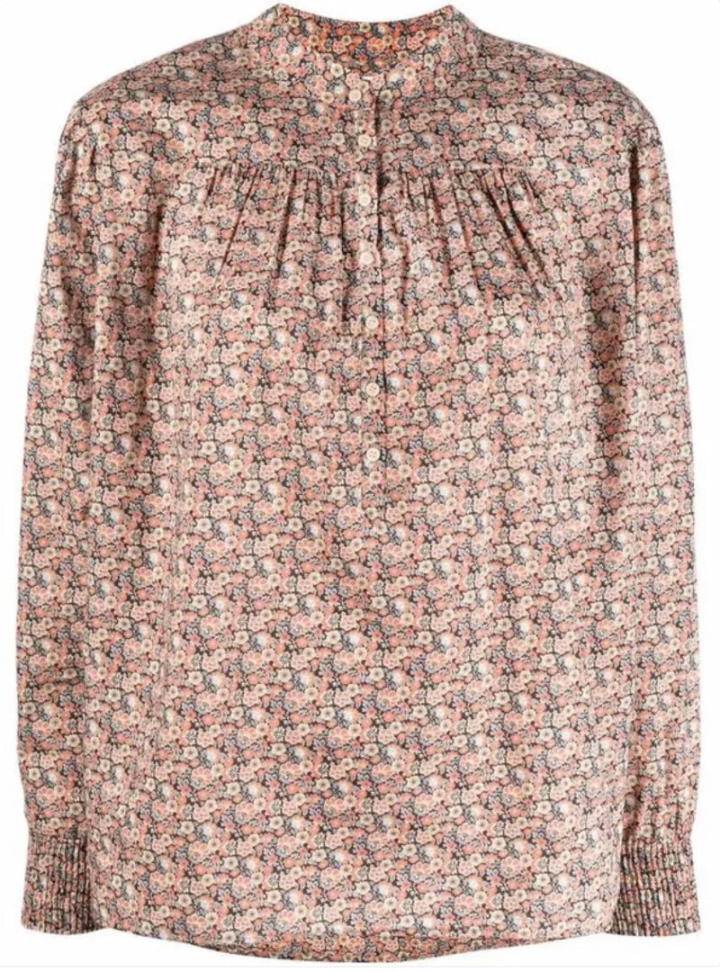 Ba&sh Freja Floral Print Blouse - Size XS