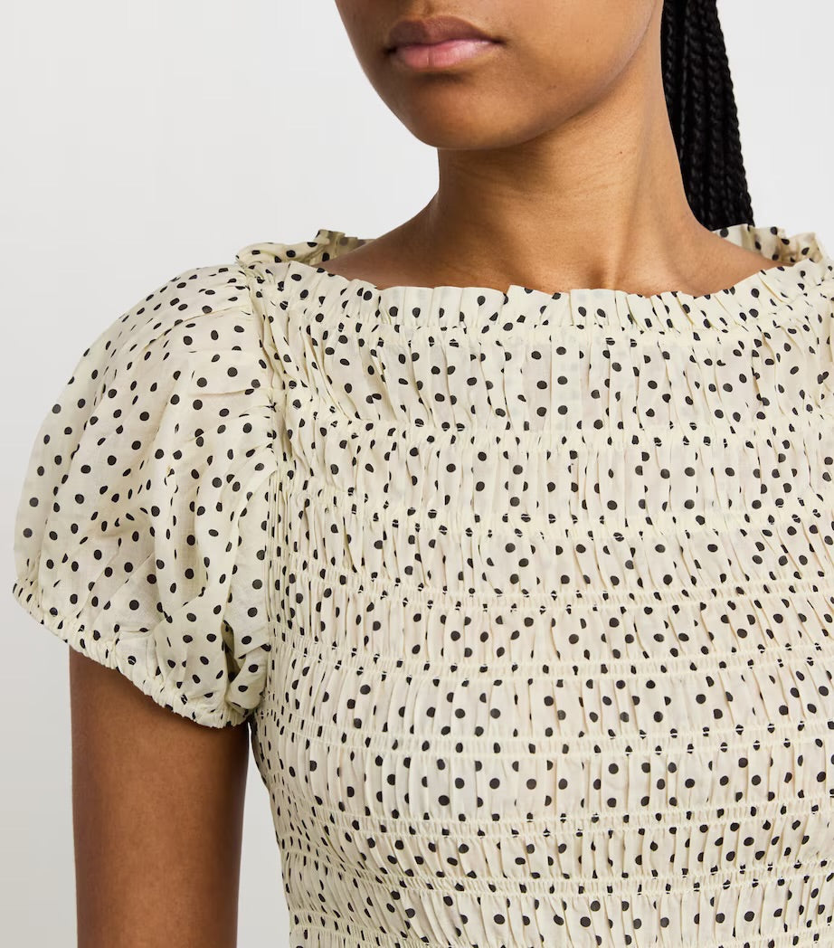 Dôen Organic Cotton Georgene Midi Dress - Size M