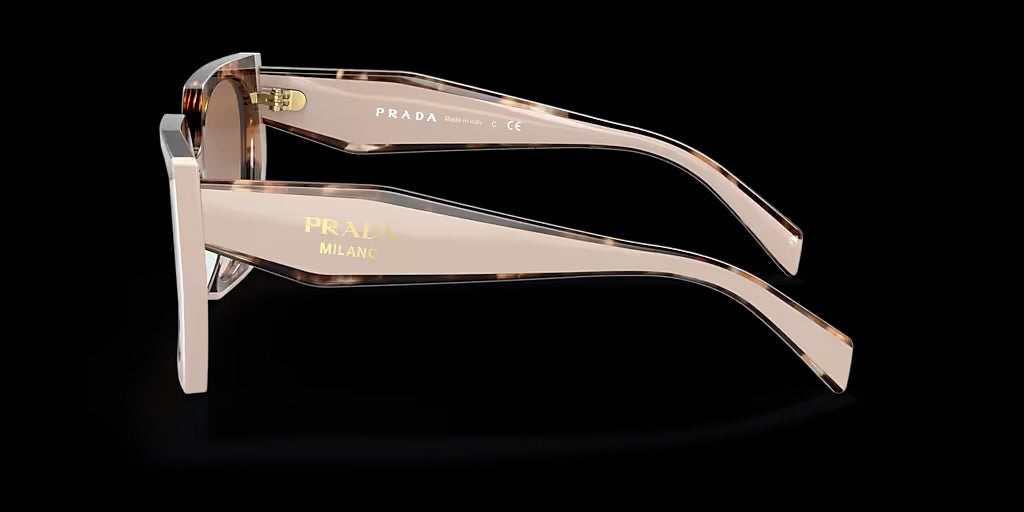 Prada PR 15WS Tortoise/Pink Sunglasses