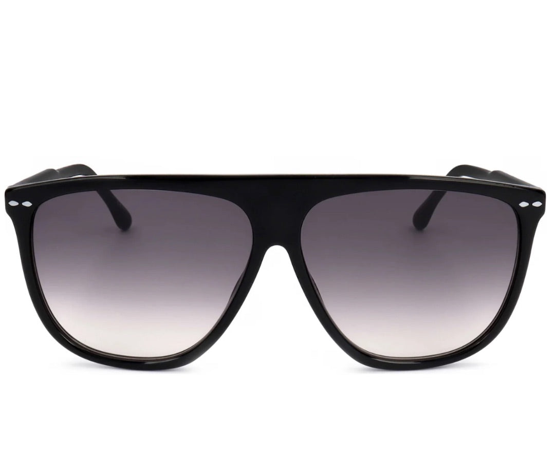 Isabel Marant Women's Black Square Sunglasses
