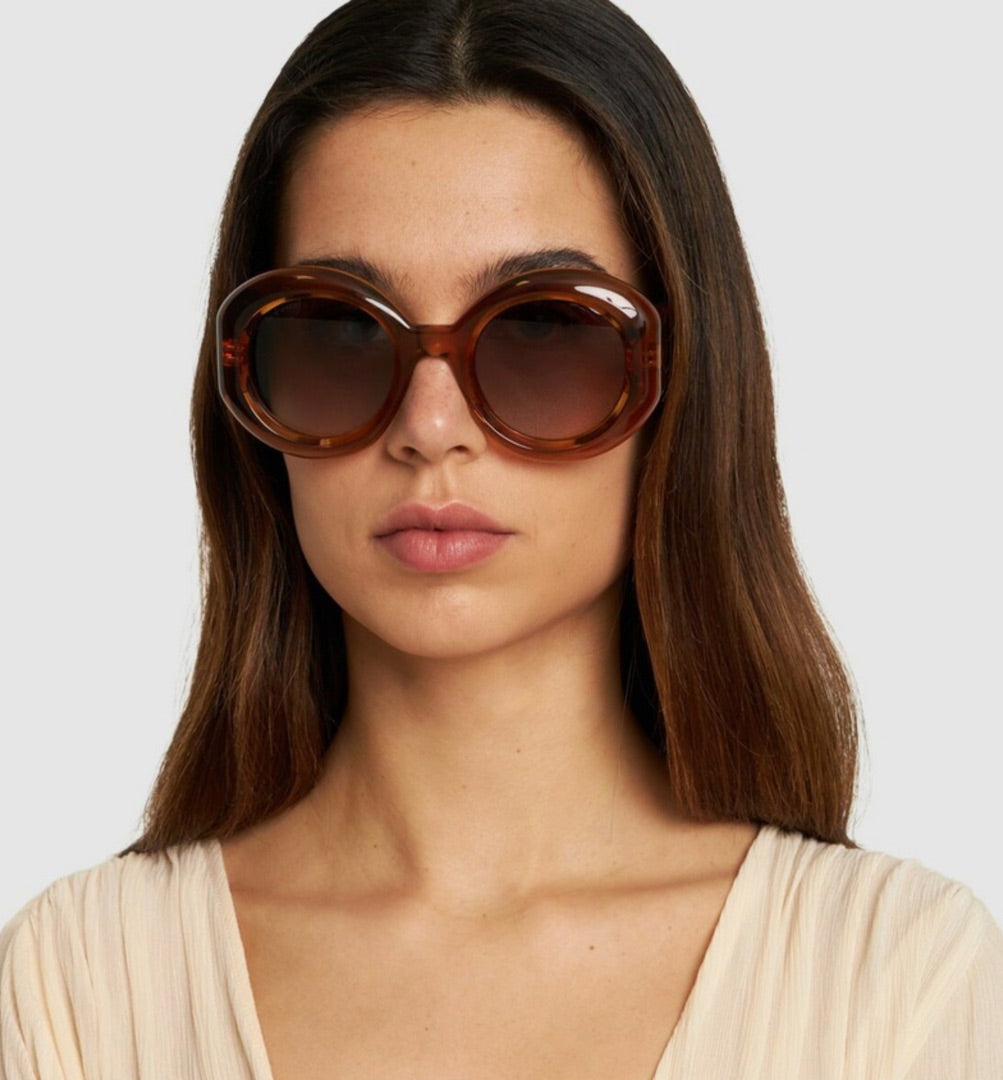 Etro Paisley Round Sunglasses