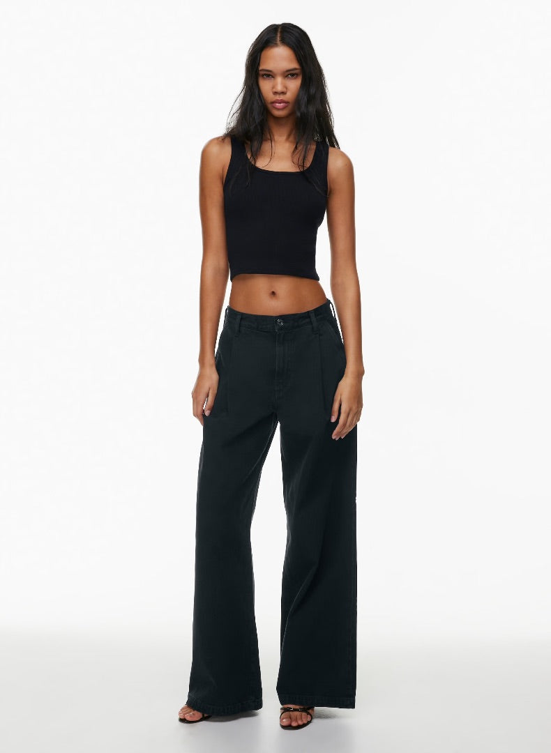 Agolde Ellis Trousers in Crushed - Size 25