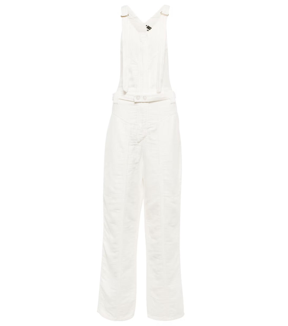 Isabel Marant Keisha cotton and linen overalls 38
