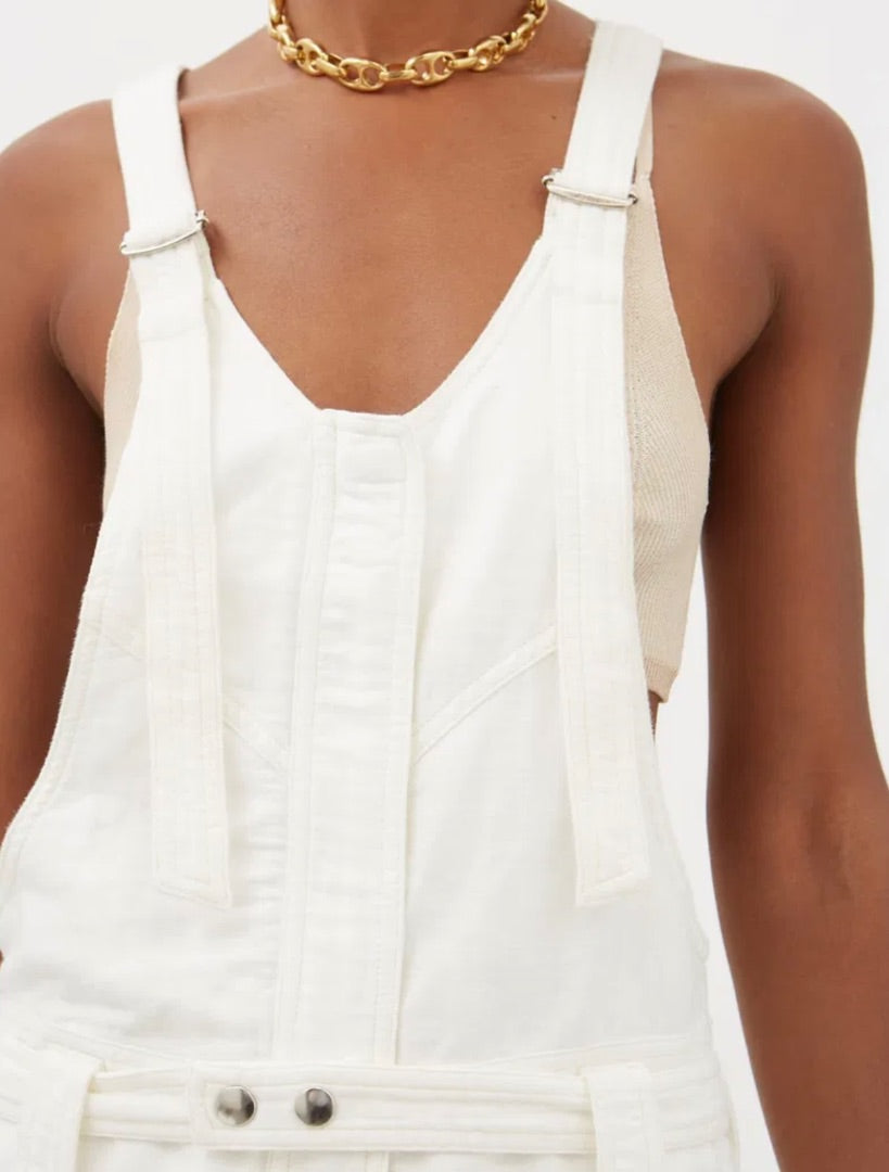 Isabel Marant Keisha cotton and linen overalls 38