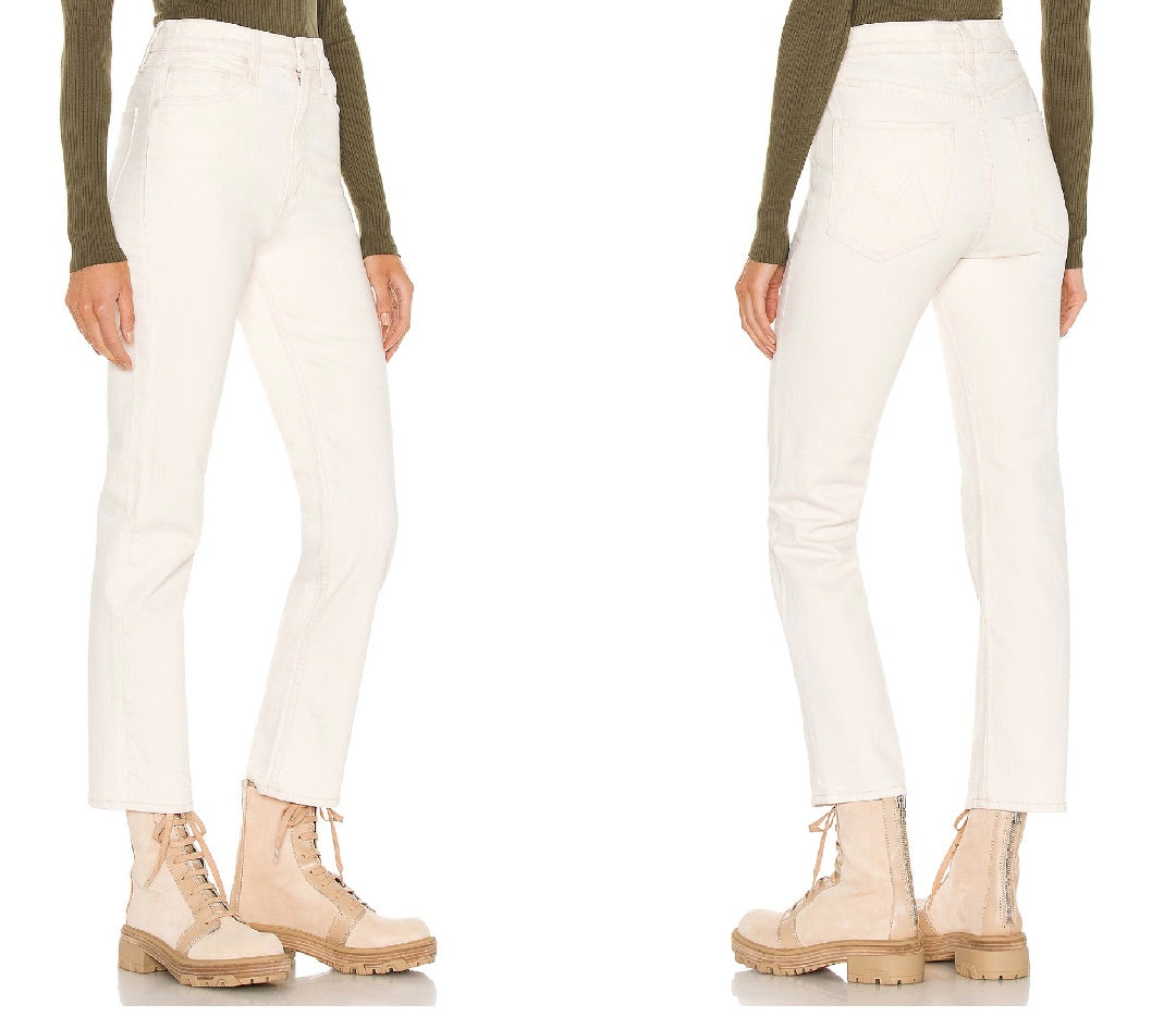 Mother High Waisted Rider Ankle 28