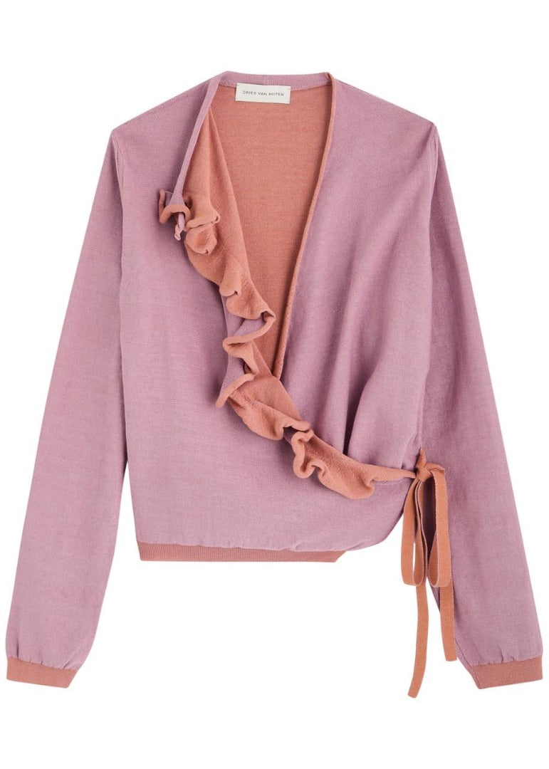 Dries Van Noten Tatum Cardigan Purple S