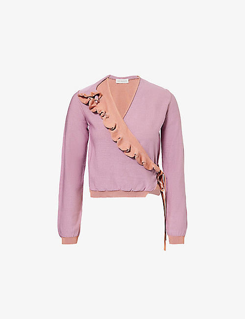 Dries Van Noten Tatum Cardigan Purple S