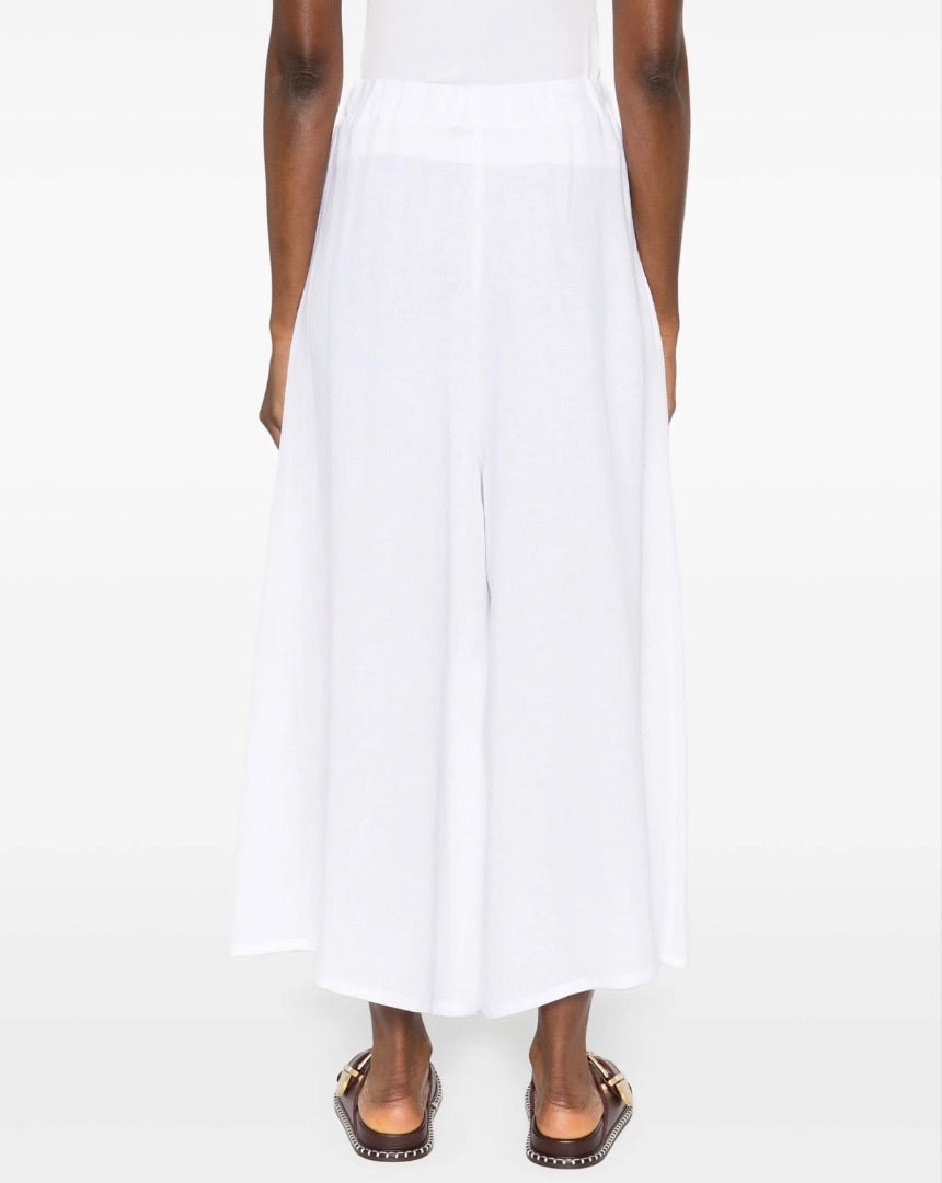Dusan white Linen Trouser XS
