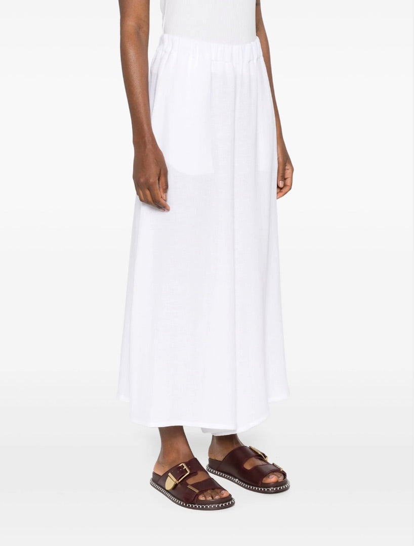 Dusan white Linen Trouser XS