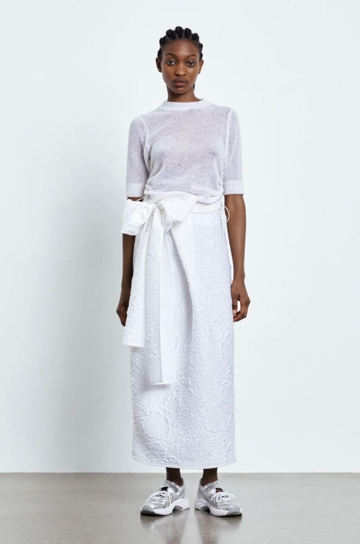 Cecilie Bahnsen Borage Cloque Vivian Skirt 4