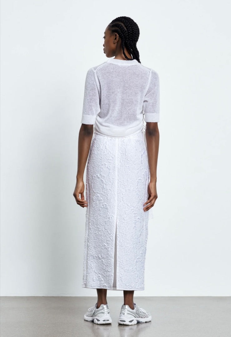 Cecilie Bahnsen Borage Cloque Vivian Skirt 4