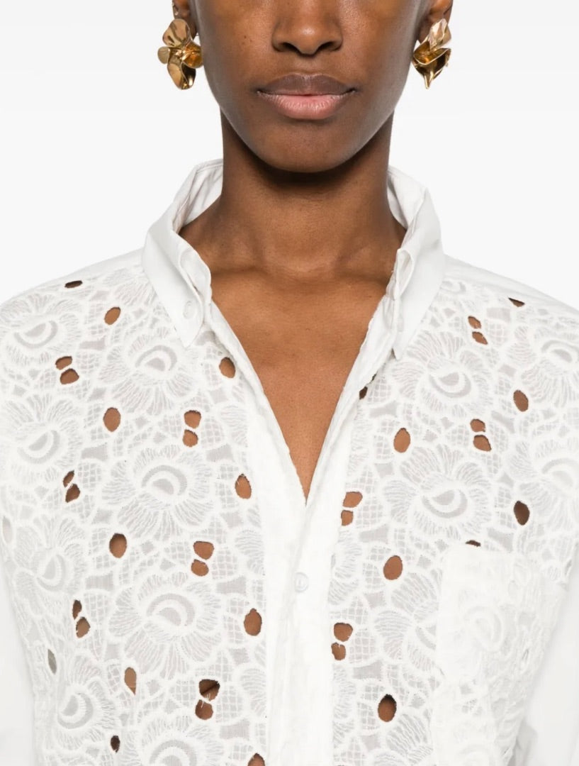 LA Double J better than your boyfriends Lace Shirt S