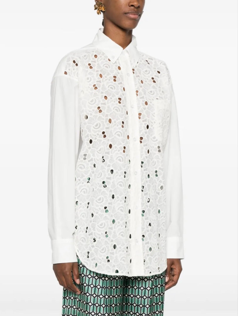 LA Double J better than your boyfriends Lace Shirt S