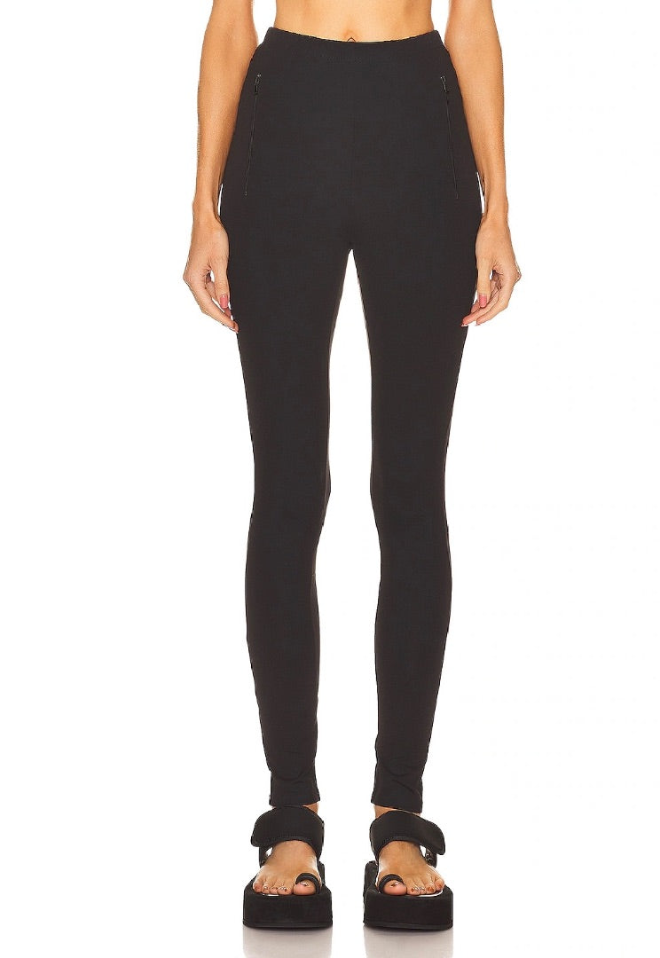 Wardrobe NYC Black Zip Legging S