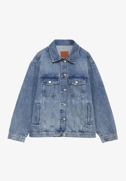 Anine Bing Rory Denim Jacket BNWT
