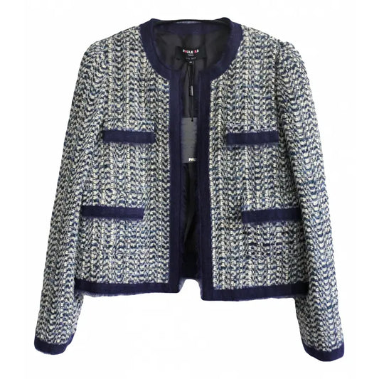 Paule Ka Paris Wool Lady Jacket in Navy - Size 36