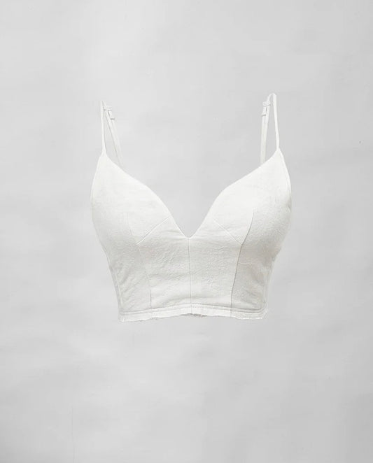 THE31 Official linen Bralette & Skirt Set - Size S