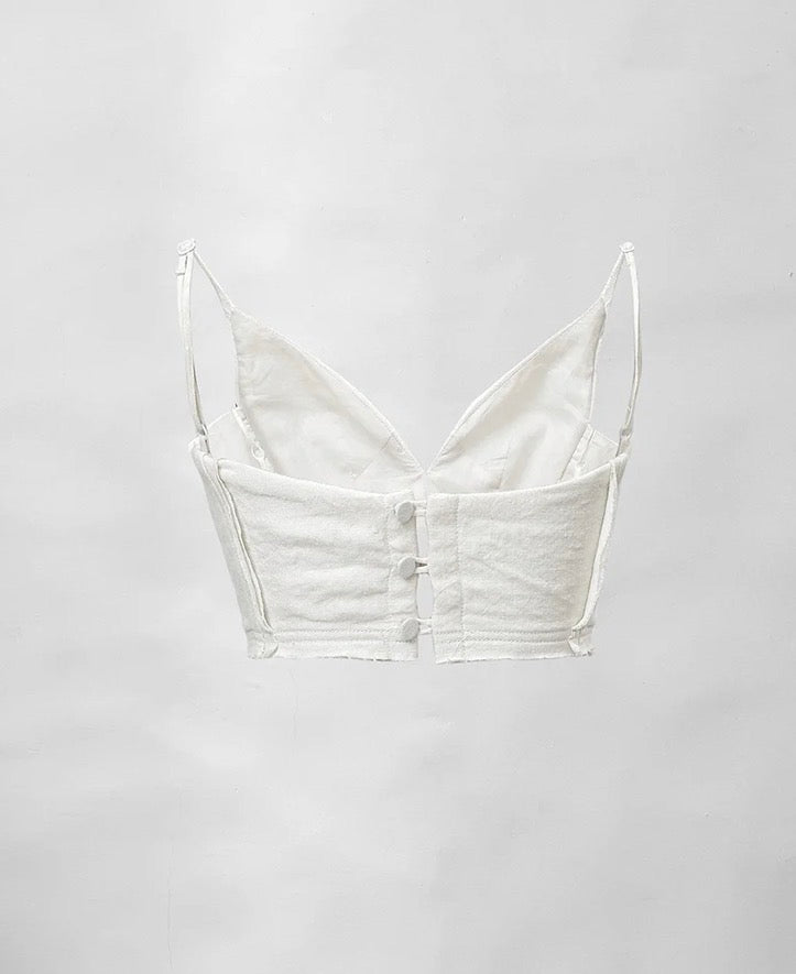 THE31 Official linen Bralette & Skirt Set - Size S