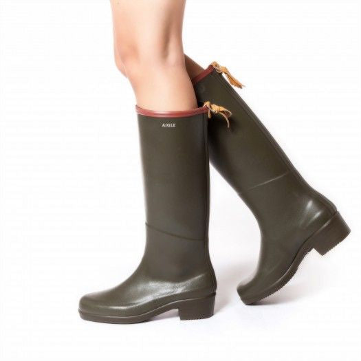 Agile Green Wellies 38
