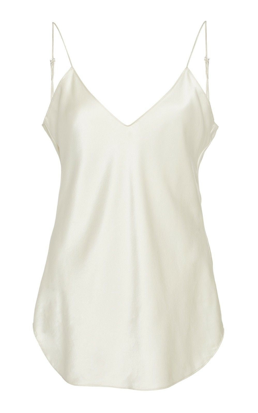 Nili lotan Isabella Silk Cami in Ivory Glow - Size Large