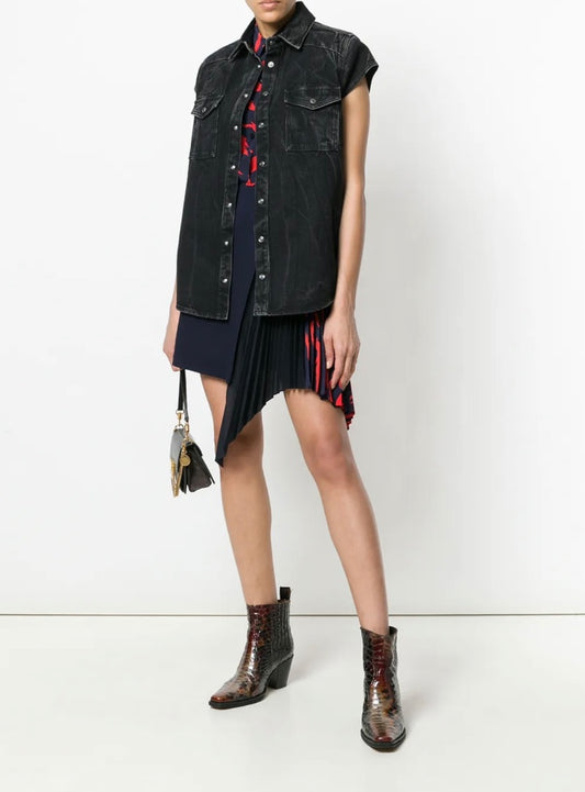 Givenchy Denim Short sleeved Shirt 34