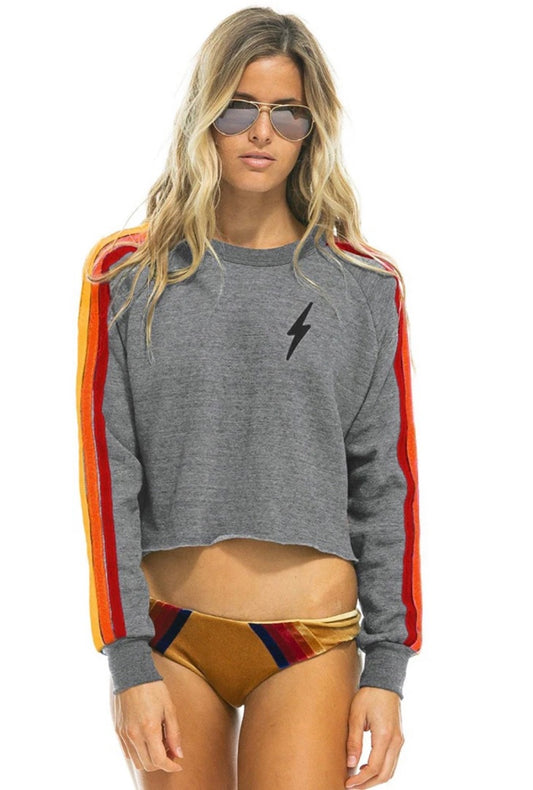Aviator Nation Bolt Classic Crop M