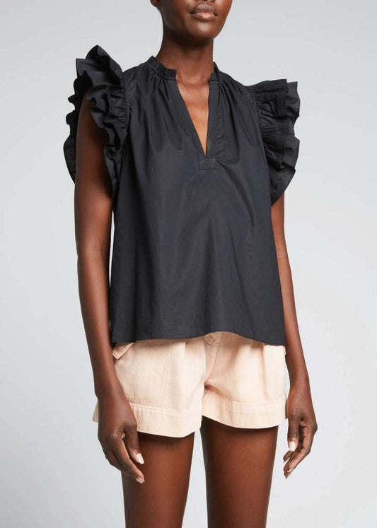 Ulla johnson Elena Top Black 4