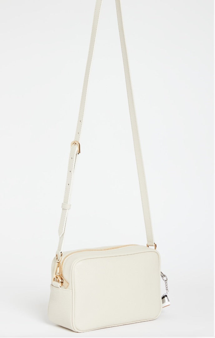 Golden Goose Star Bag in White/Brown Leo