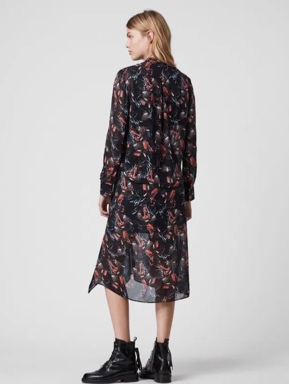 All Saints Valero Flutter Dress 6