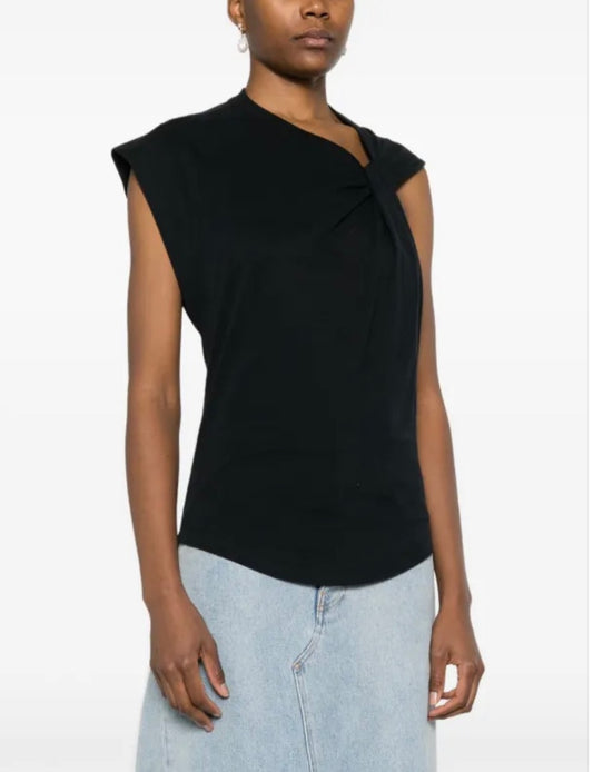 Isabel Marant Nayda Black Tee S