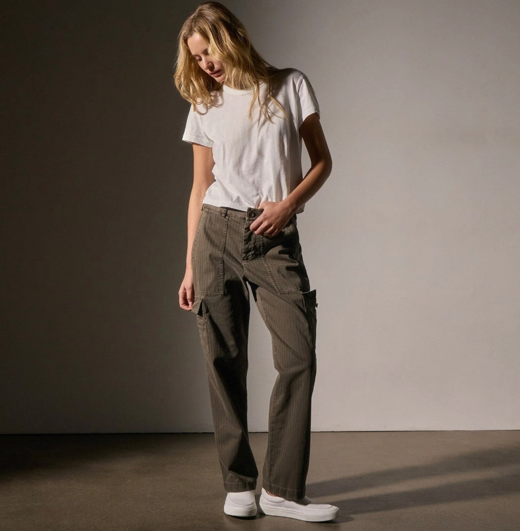 James Perse Herringbone Utility pant 1 (S)