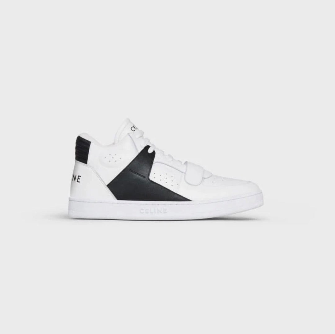 Celine Mid Sneaker Trainer White/Black - Size 38