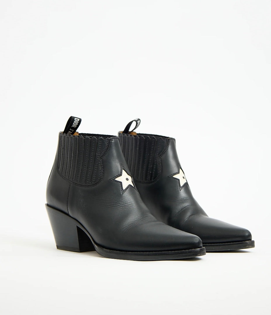 Christian Dior Leather LA boot 37.5