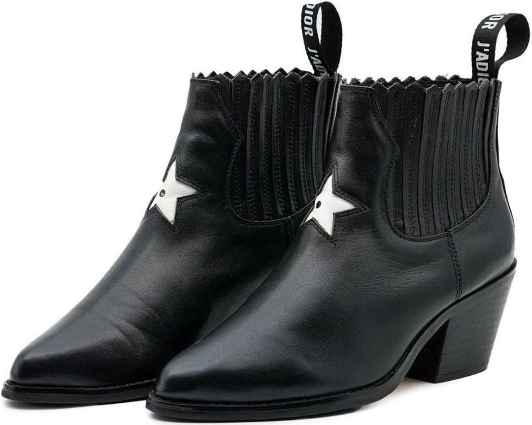 Christian Dior Leather LA boot 37.5