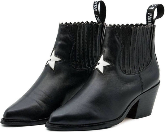 Christian Dior Leather LA boot 37.5
