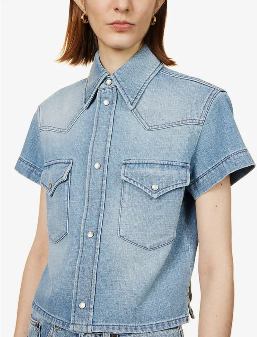 Saint Laurent Denim Shirt XS